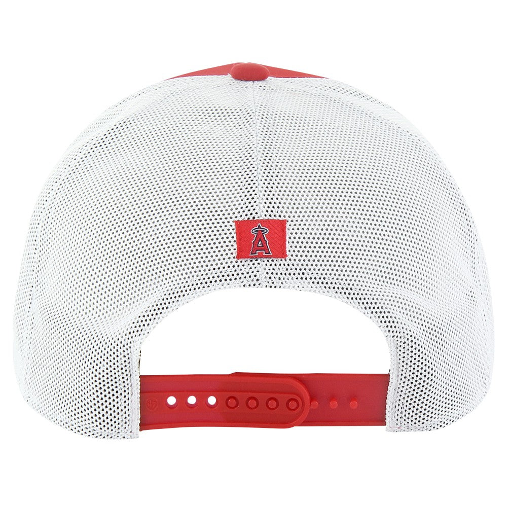 Los Angeles Angels Downburst Trucker Adjustable Hat - Red | 47 brand