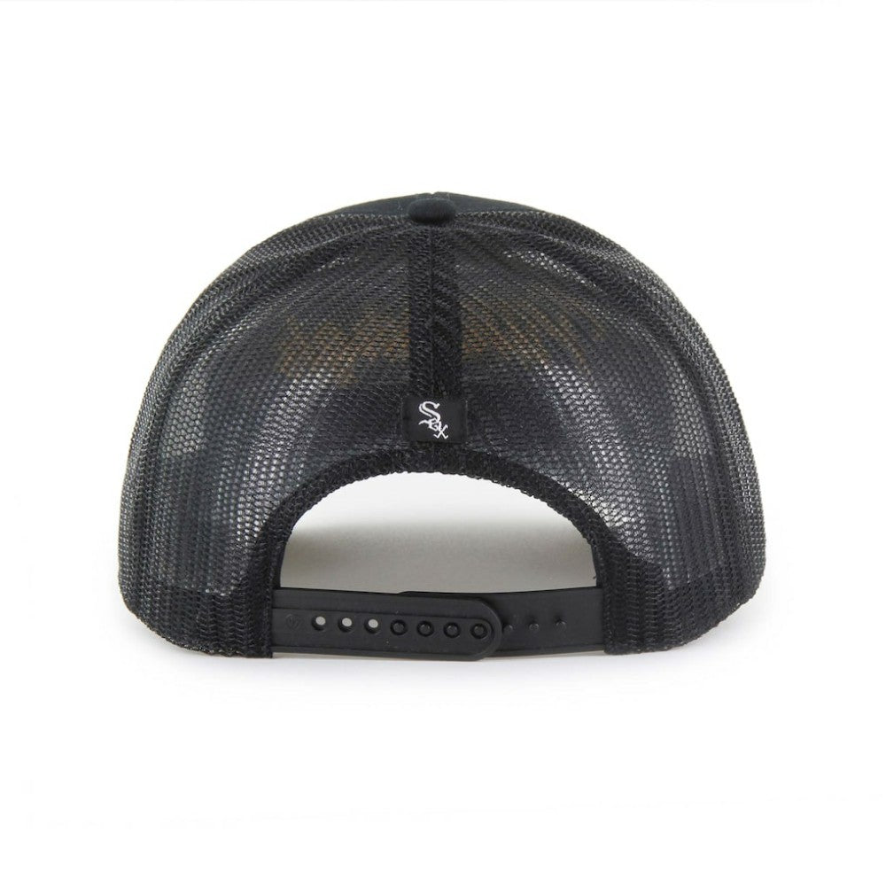 Chicago White Sox Garner Trucker Adjustable Hat - Black | 47 brand