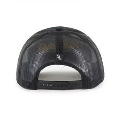 Chicago White Sox Garner Trucker Adjustable Hat - Black | 47 brand