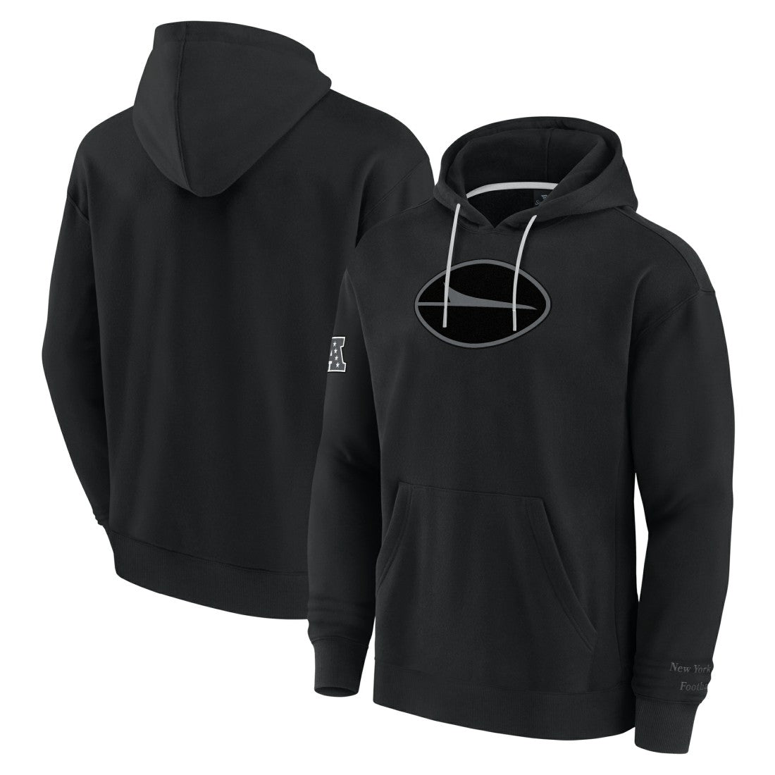 New York Jets Elements Pace Pullover Hoodie - Black sale