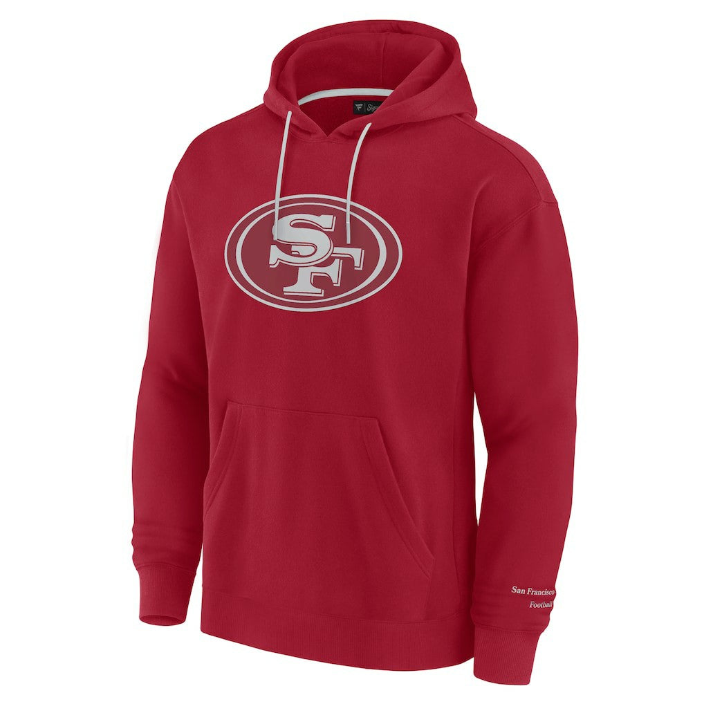 San Francisco 49ers Elements Pace Pullover Hoodie - Scarlet for sale