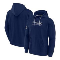 Seattle Seahawks Elements Pace Pullover Hoodie - College Navy on sale