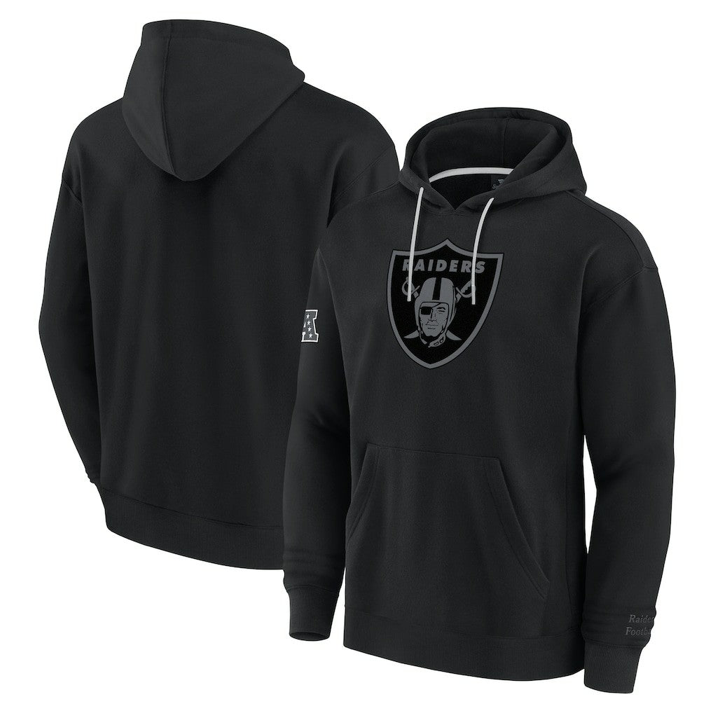 Las Vegas Raiders Elements Pace Pullover Hoodie - Black on sale