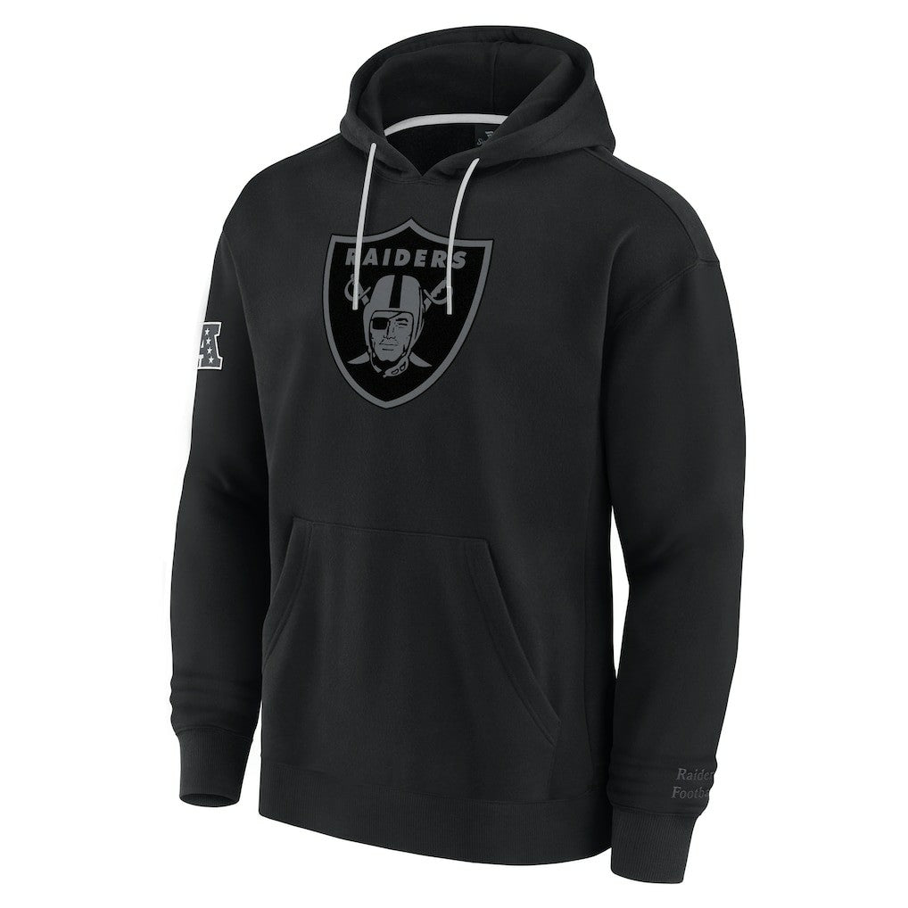 Las Vegas Raiders Elements Pace Pullover Hoodie - Black on sale