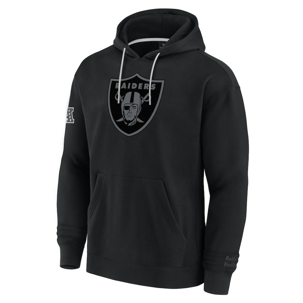 Las Vegas Raiders Elements Pace Pullover Hoodie - Black on sale