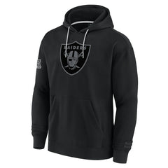 Las Vegas Raiders Elements Pace Pullover Hoodie - Black on sale
