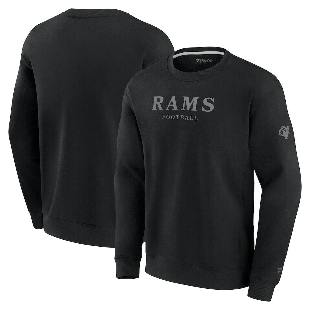 Los Angeles Rams Unisex Elements Unlimited Fleece Pullover Sweatshirt - Black outlet