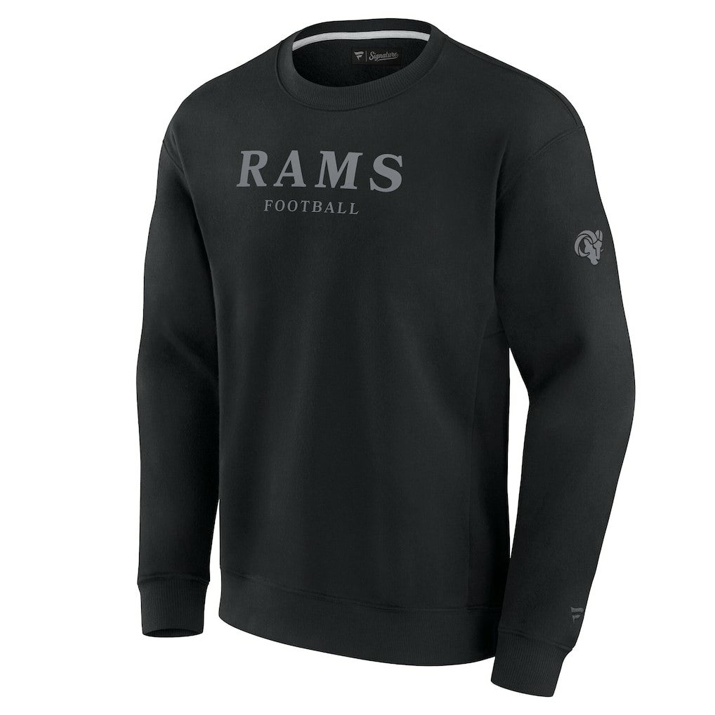 Los Angeles Rams Unisex Elements Unlimited Fleece Pullover Sweatshirt - Black outlet