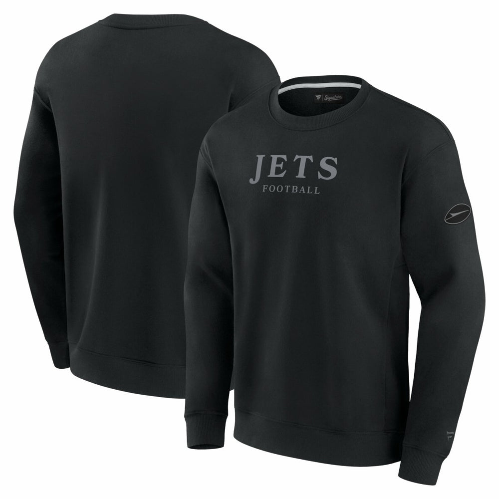 New York Jets Unisex Elements Unlimited Fleece Pullover Sweatshirt - Black outlet