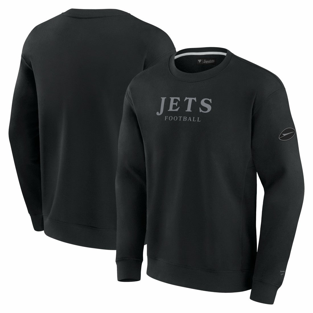New York Jets Unisex Elements Unlimited Fleece Pullover Sweatshirt - Black outlet