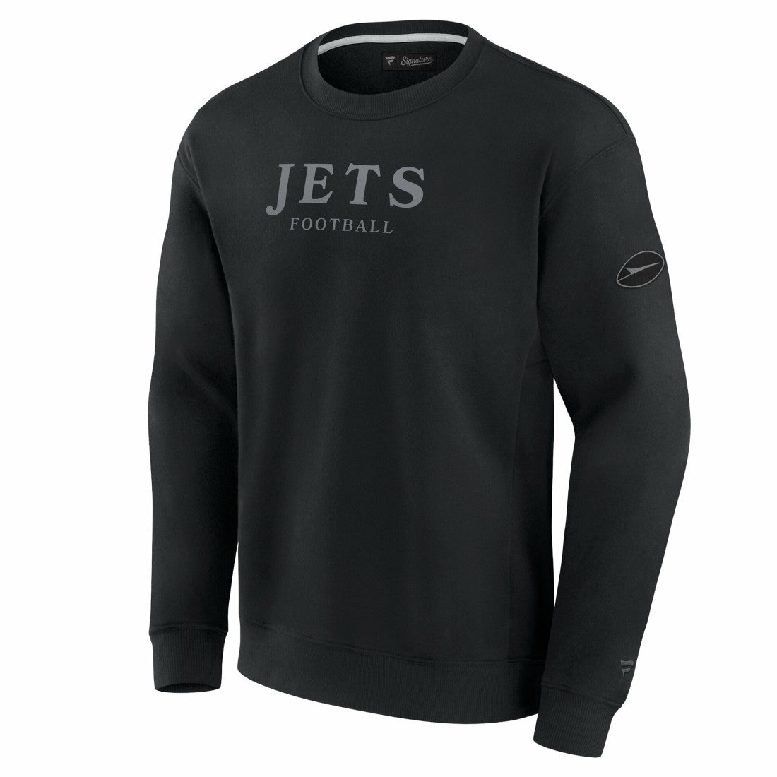 New York Jets Unisex Elements Unlimited Fleece Pullover Sweatshirt - Black outlet