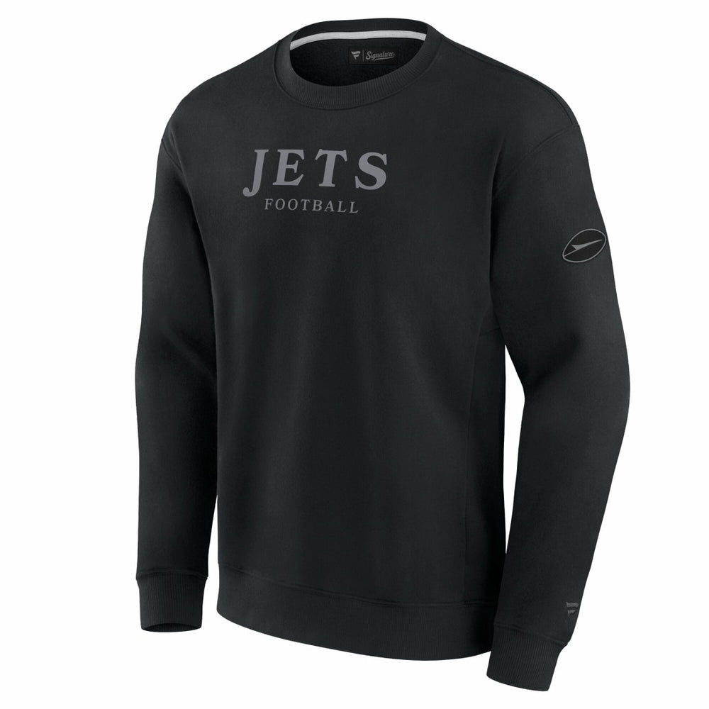 New York Jets Unisex Elements Unlimited Fleece Pullover Sweatshirt - Black outlet