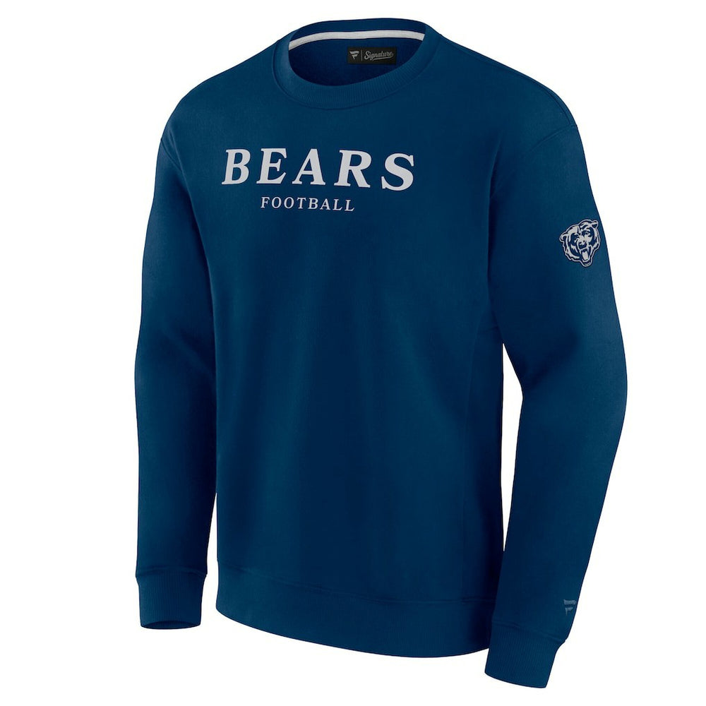 Chicago Bears Unisex Elements Unlimited Fleece Pullover Sweatshirt - Navy outlet