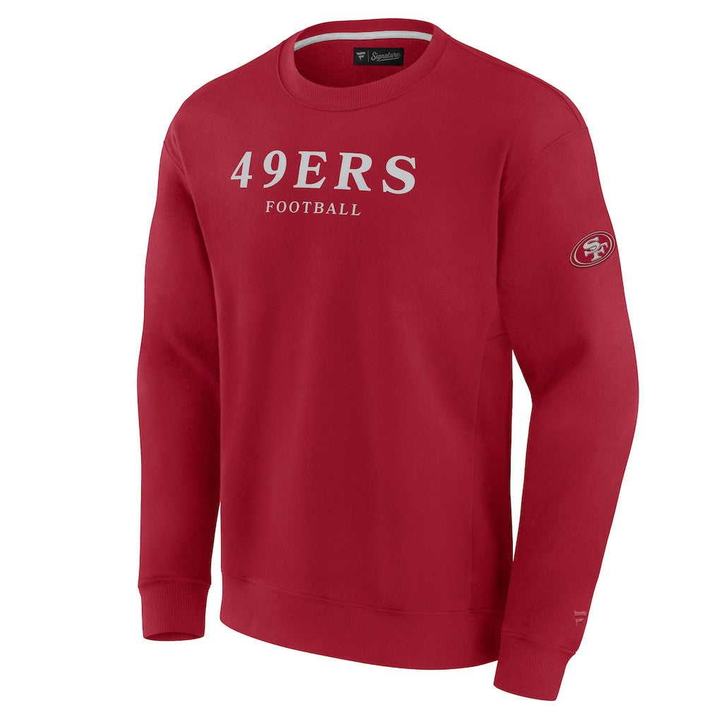 San Francisco 49ers Unisex Elements Unlimited Fleece Pullover Sweatshirt - Scarlet sale