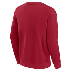San Francisco 49ers Unisex Elements Unlimited Fleece Pullover Sweatshirt - Scarlet sale