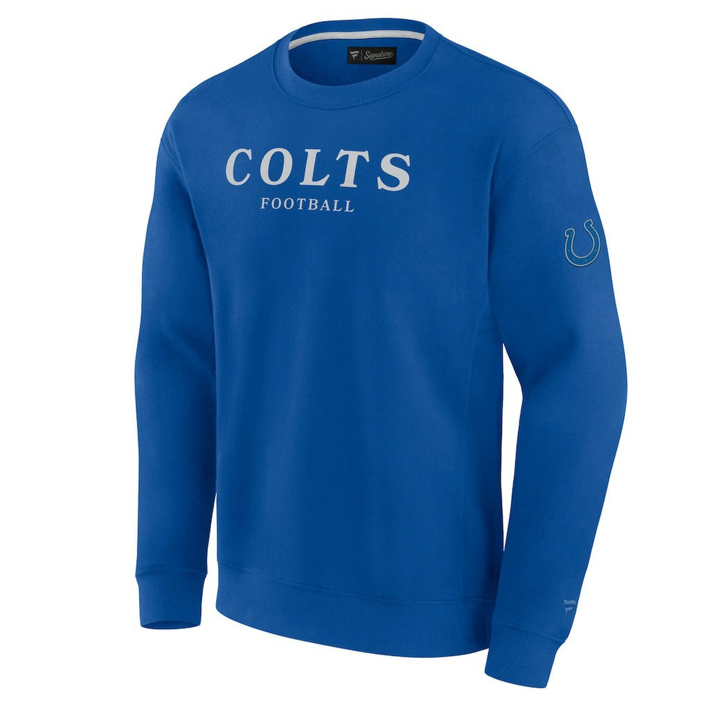 Indianapolis Colts Unisex Elements Unlimited Fleece Pullover Sweatshirt - Royal cheap