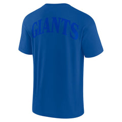 New York Giants Unisex Elements Iconic T-Shirt - Royal online