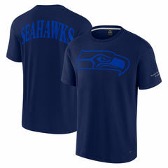 Seattle Seahawks Unisex Elements Iconic T-Shirt - College Navy discount