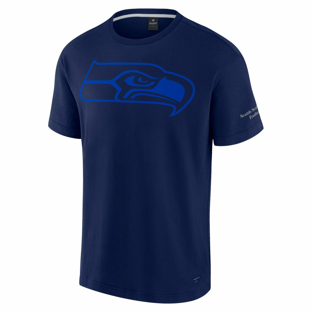 Seattle Seahawks Unisex Elements Iconic T-Shirt - College Navy discount