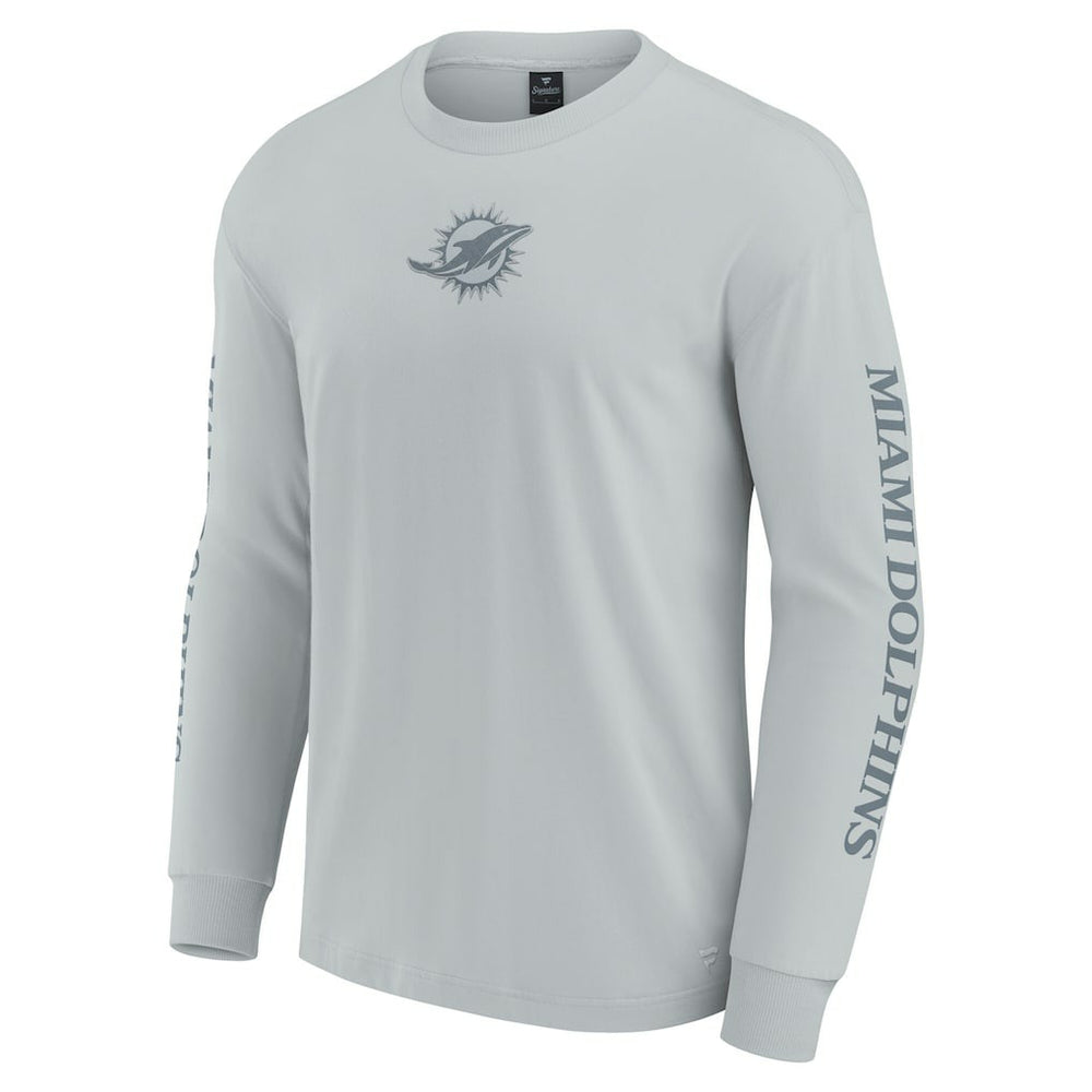 Miami Dolphins Unisex Elements Strive Long Sleeve T-Shirt - Gray online