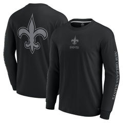 New Orleans Saints Unisex Elements Strive Long Sleeve T-Shirt - Black sale