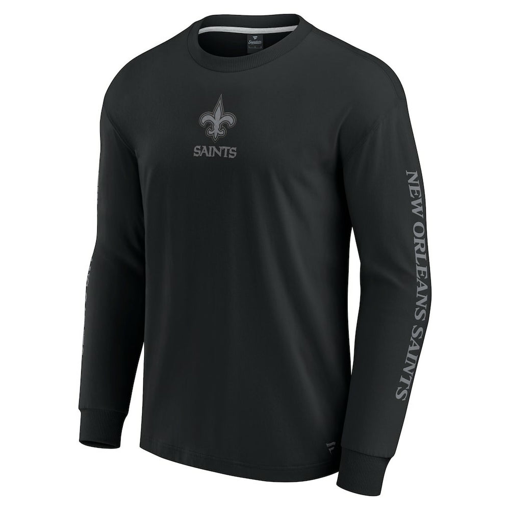 New Orleans Saints Unisex Elements Strive Long Sleeve T-Shirt - Black sale