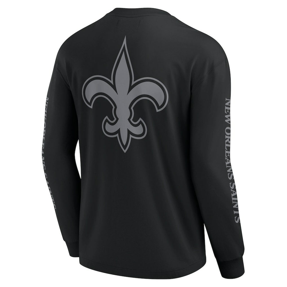 New Orleans Saints Unisex Elements Strive Long Sleeve T-Shirt - Black sale