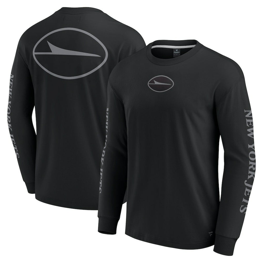 New York Jets Unisex Elements Strive Long Sleeve T-Shirt - Black outlet