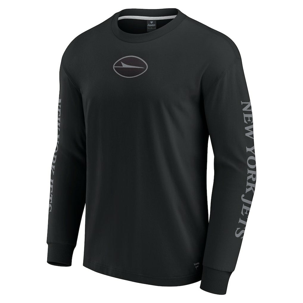 New York Jets Unisex Elements Strive Long Sleeve T-Shirt - Black outlet