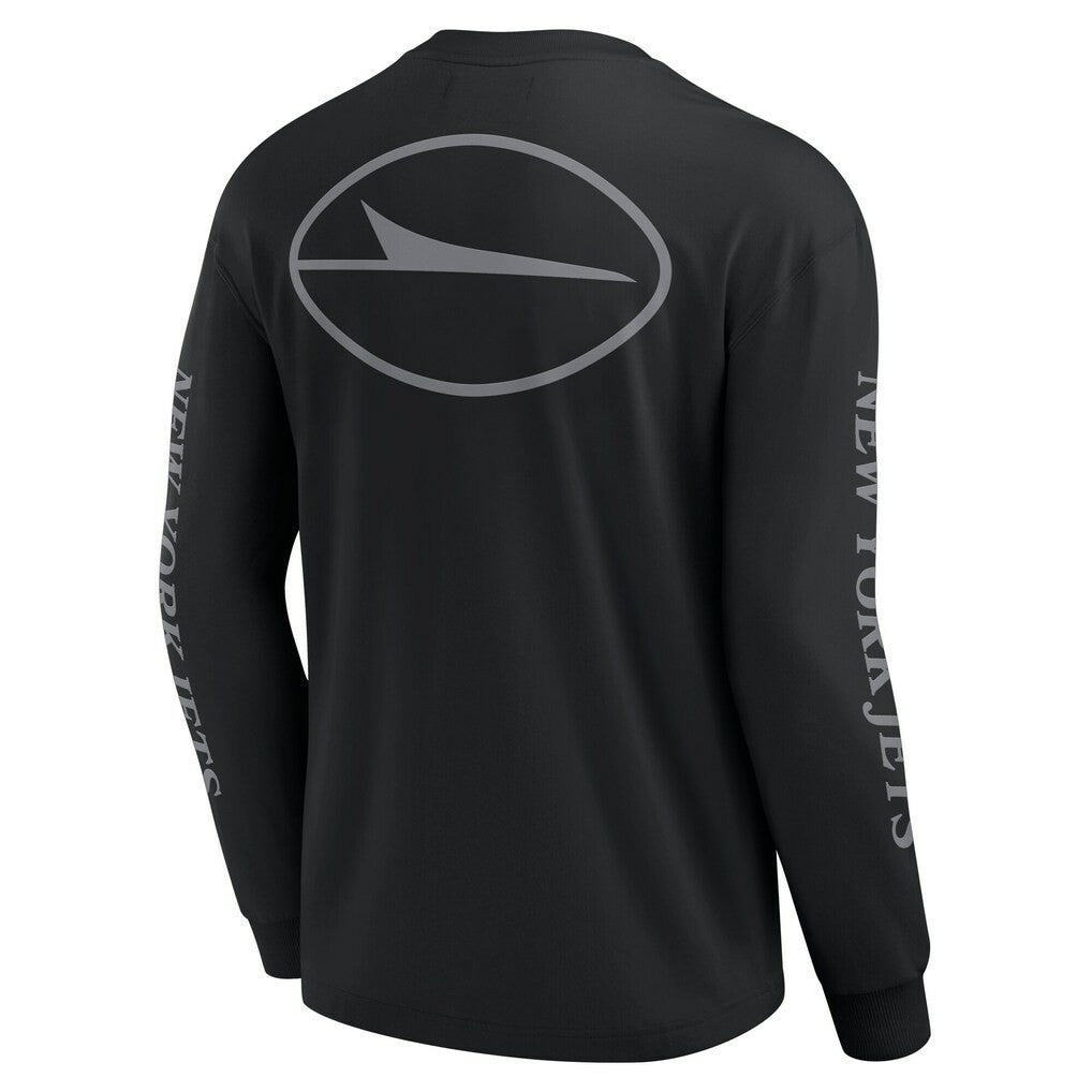 New York Jets Unisex Elements Strive Long Sleeve T-Shirt - Black outlet
