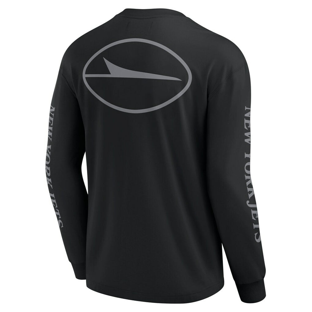 New York Jets Unisex Elements Strive Long Sleeve T-Shirt - Black outlet