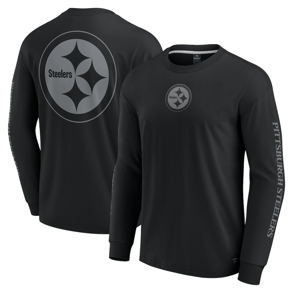 Pittsburgh Steelers Unisex Elements Strive Long Sleeve T-Shirt - Black online