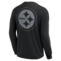Pittsburgh Steelers Unisex Elements Strive Long Sleeve T-Shirt - Black online