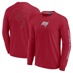 Tampa Bay Buccaneers Unisex Elements Strive Long Sleeve T-Shirt - Red sale