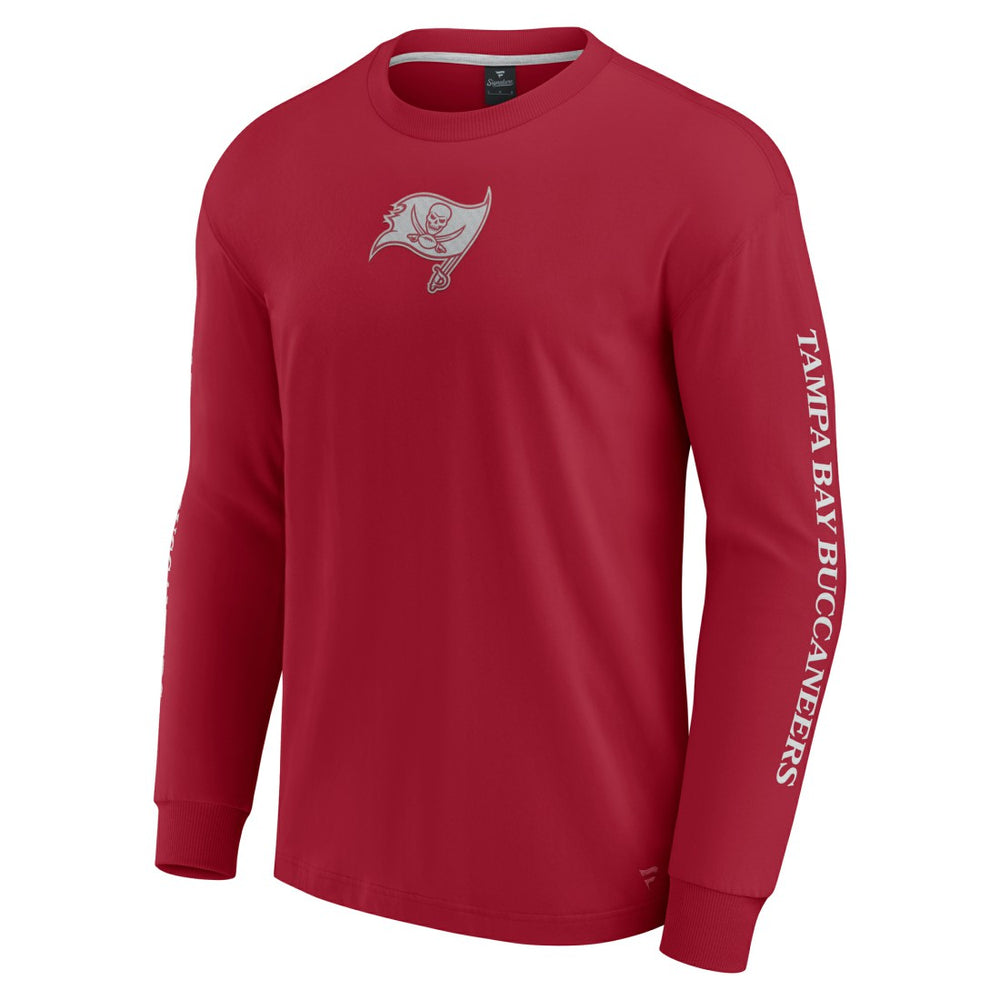 Tampa Bay Buccaneers Unisex Elements Strive Long Sleeve T-Shirt - Red sale