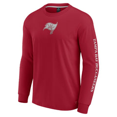 Tampa Bay Buccaneers Unisex Elements Strive Long Sleeve T-Shirt - Red sale