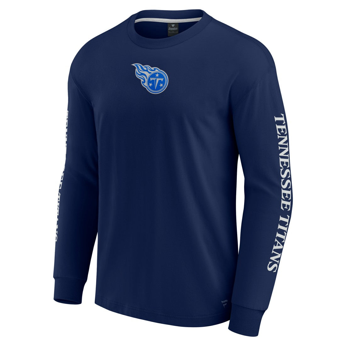 Tennessee Titans Unisex Elements Strive Long Sleeve T-Shirt - Navy discount