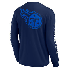 Tennessee Titans Unisex Elements Strive Long Sleeve T-Shirt - Navy discount