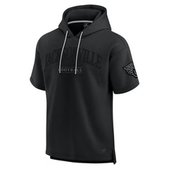 Jacksonville Jaguars Unisex Elements Ready Short Sleeve Pullover Hoodie - Black discount