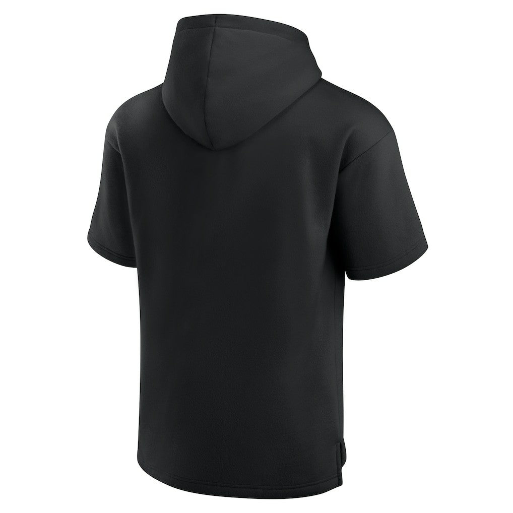 Las Vegas Raiders Unisex Elements Ready Short Sleeve Pullover Hoodie - Black online