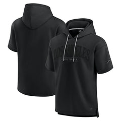 Los Angeles Chargers Unisex Elements Ready Short Sleeve Pullover Hoodie - Black online