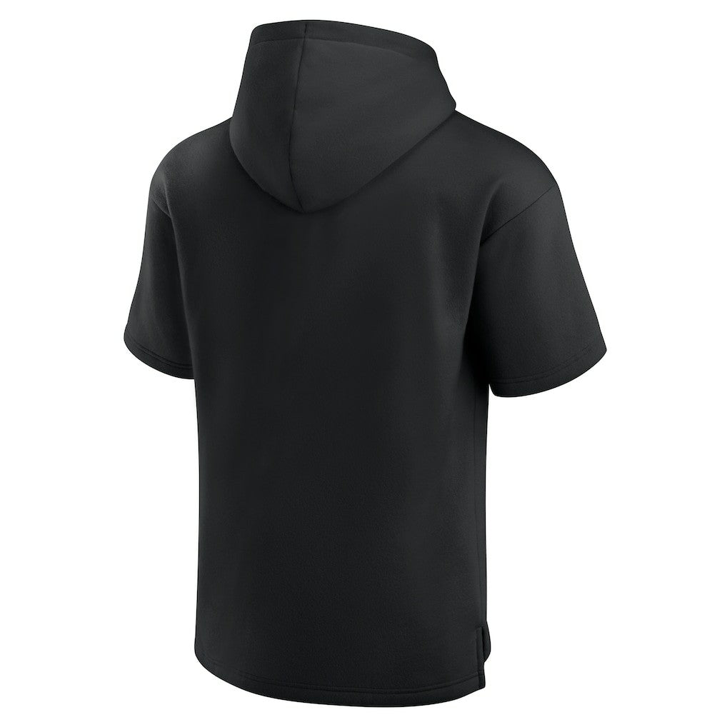 Los Angeles Chargers Unisex Elements Ready Short Sleeve Pullover Hoodie - Black online