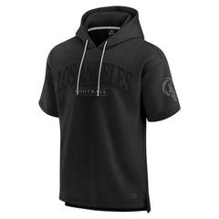 Los Angeles Rams Unisex Elements Ready Short Sleeve Pullover Hoodie - Black online