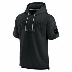 New York Jets Unisex Elements Ready Short Sleeve Pullover Hoodie - Black sale