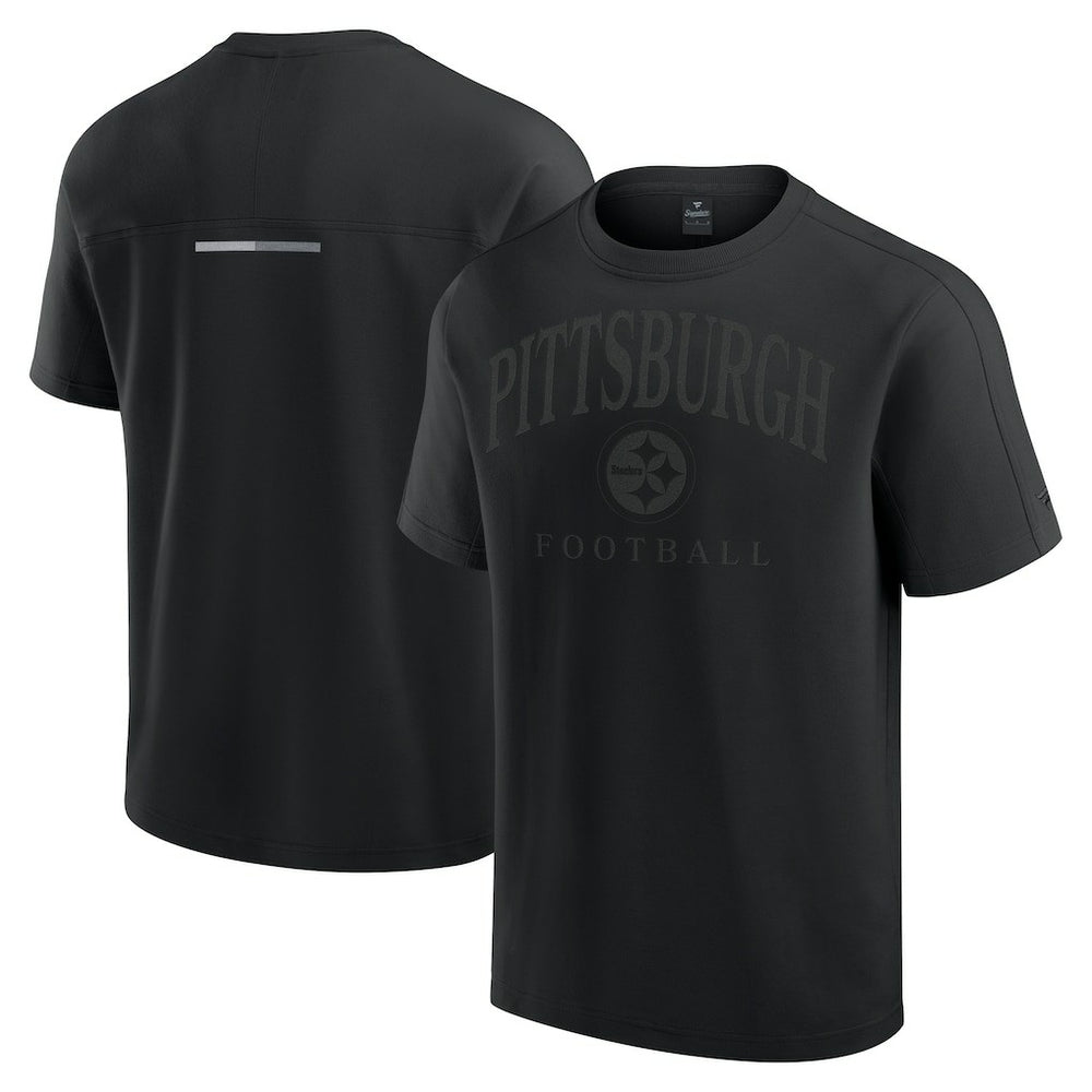 Pittsburgh Steelers Unisex Elements Flex Tri-Blend T-Shirt - Black outlet