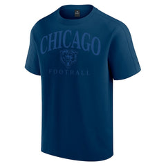 Chicago Bears Unisex Elements Flex Tri-Blend T-Shirt - Navy discount