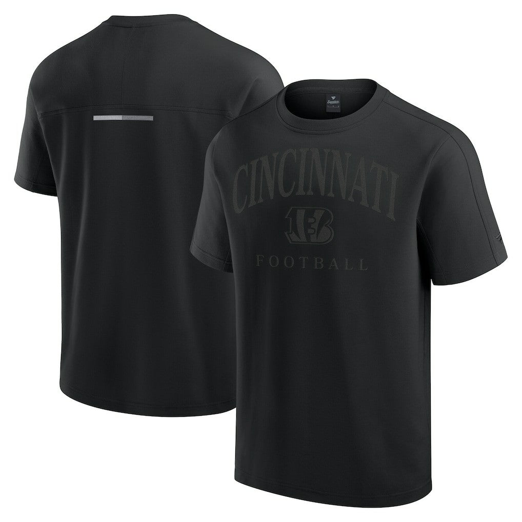 Cincinnati Bengals Unisex Elements Flex Tri-Blend T-Shirt - Black on sale