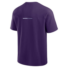 Baltimore Ravens Unisex Elements Flex Tri-Blend T-Shirt - Purple cheap