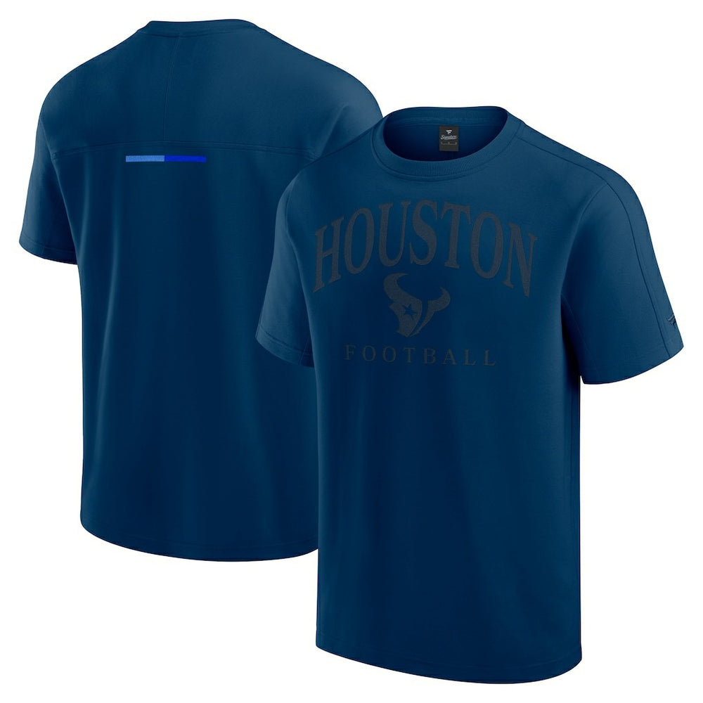 Houston Texans Unisex Elements Flex Tri-Blend T-Shirt - Navy sale