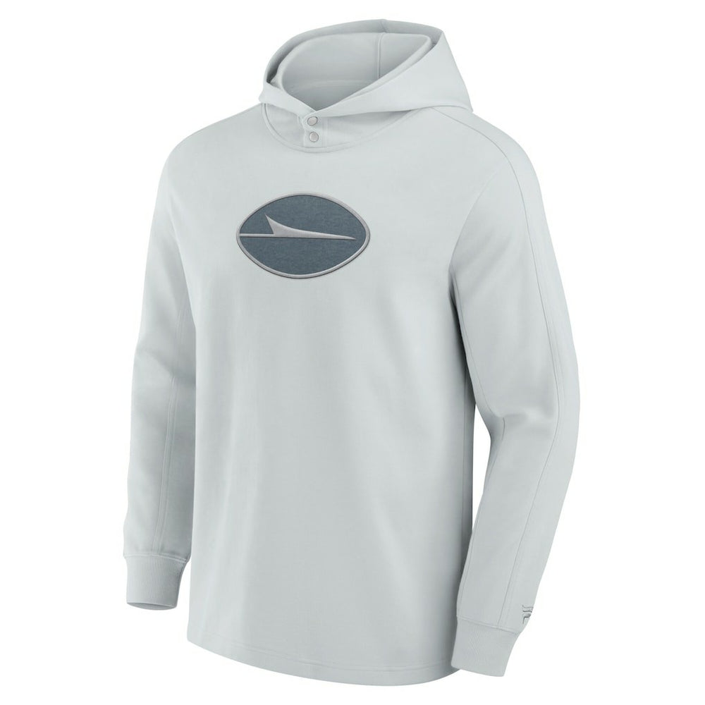 New York Jets Elements Blaze Tri-Blend Long Sleeve Hoodie T-Shirt - Gray for sale